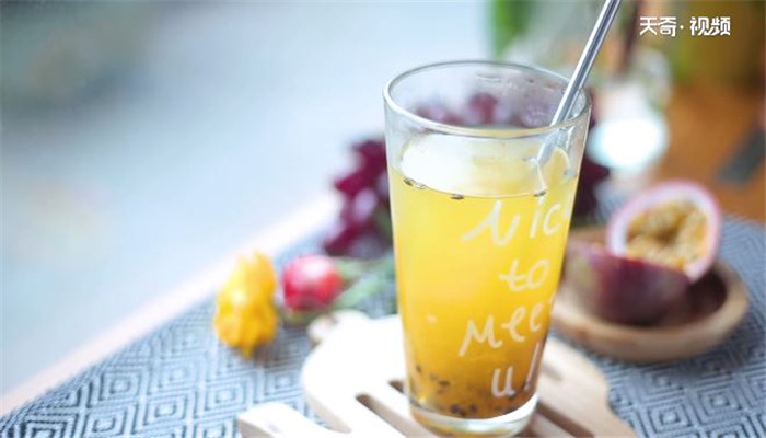 百香果蜂蜜茶做法步骤：8