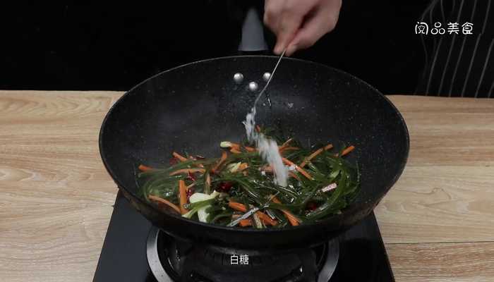 炝炒海带丝做法步骤：10